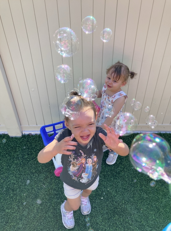 Photo for Chasing Bubbles!