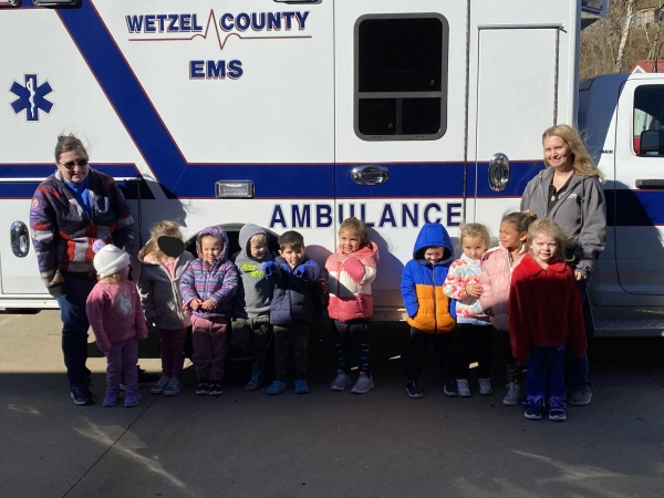 Photo for Visit from the Wetzel County EMS