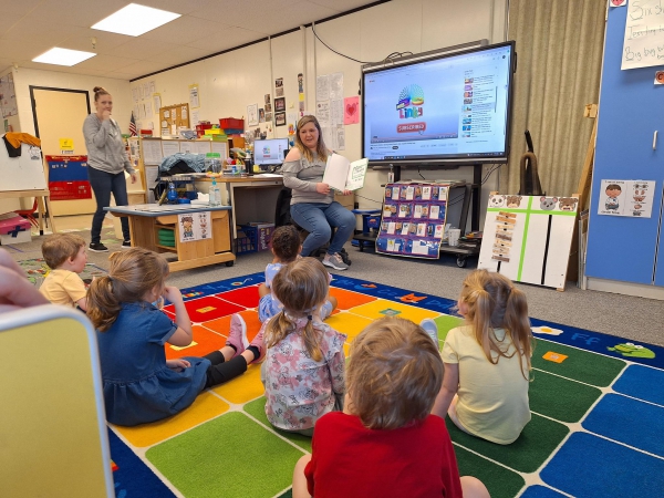 Photo for Promoting Literacy with 'Yurtle the Turtle'!